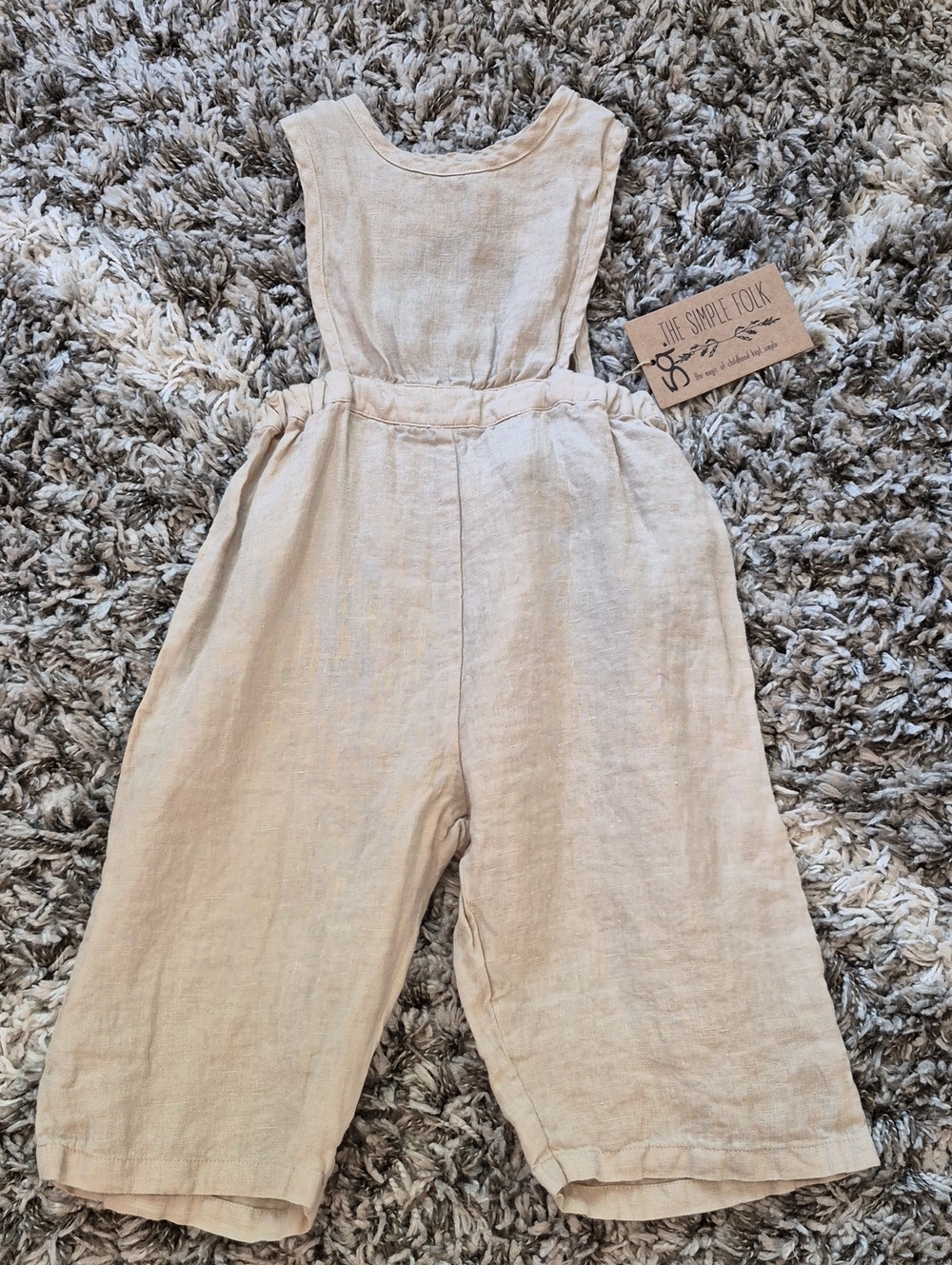 The Simple Folk The Linen Jumpsuit